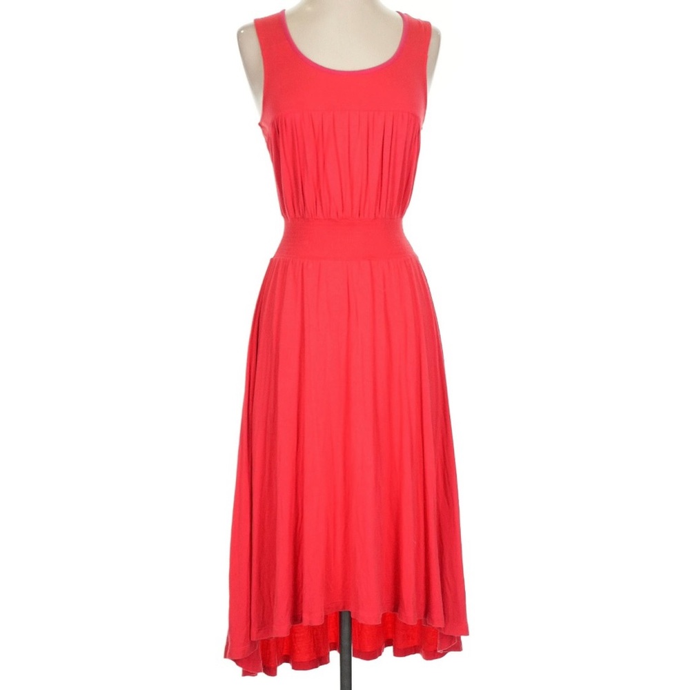 Anthropologie Brand Girls From Savoy Sleeveless Dress Hi-Lo Fit & Flare